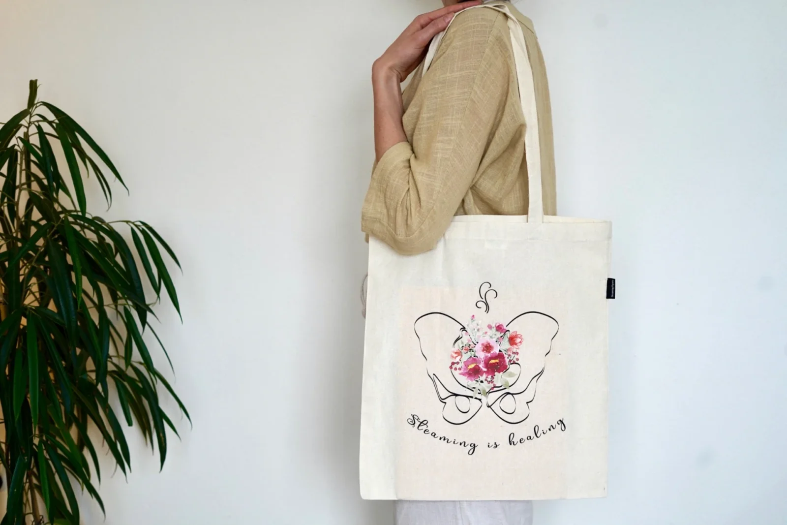 Bavlněná taška - Napařování je léčení
