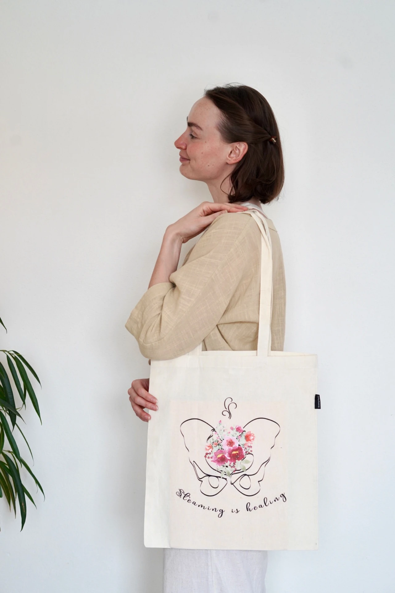 Bavlněná taška - Napařování je léčení