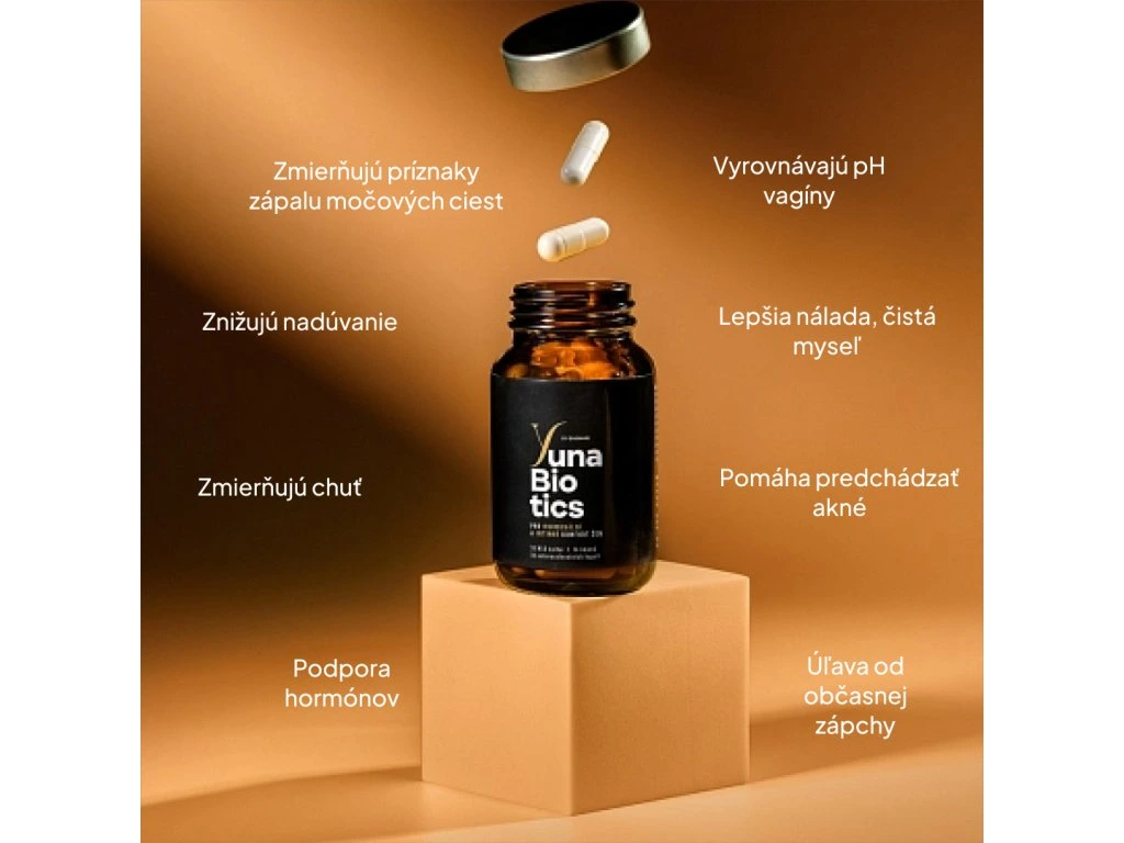 YunaBiotics | probiotika navržená pro ženské zdraví