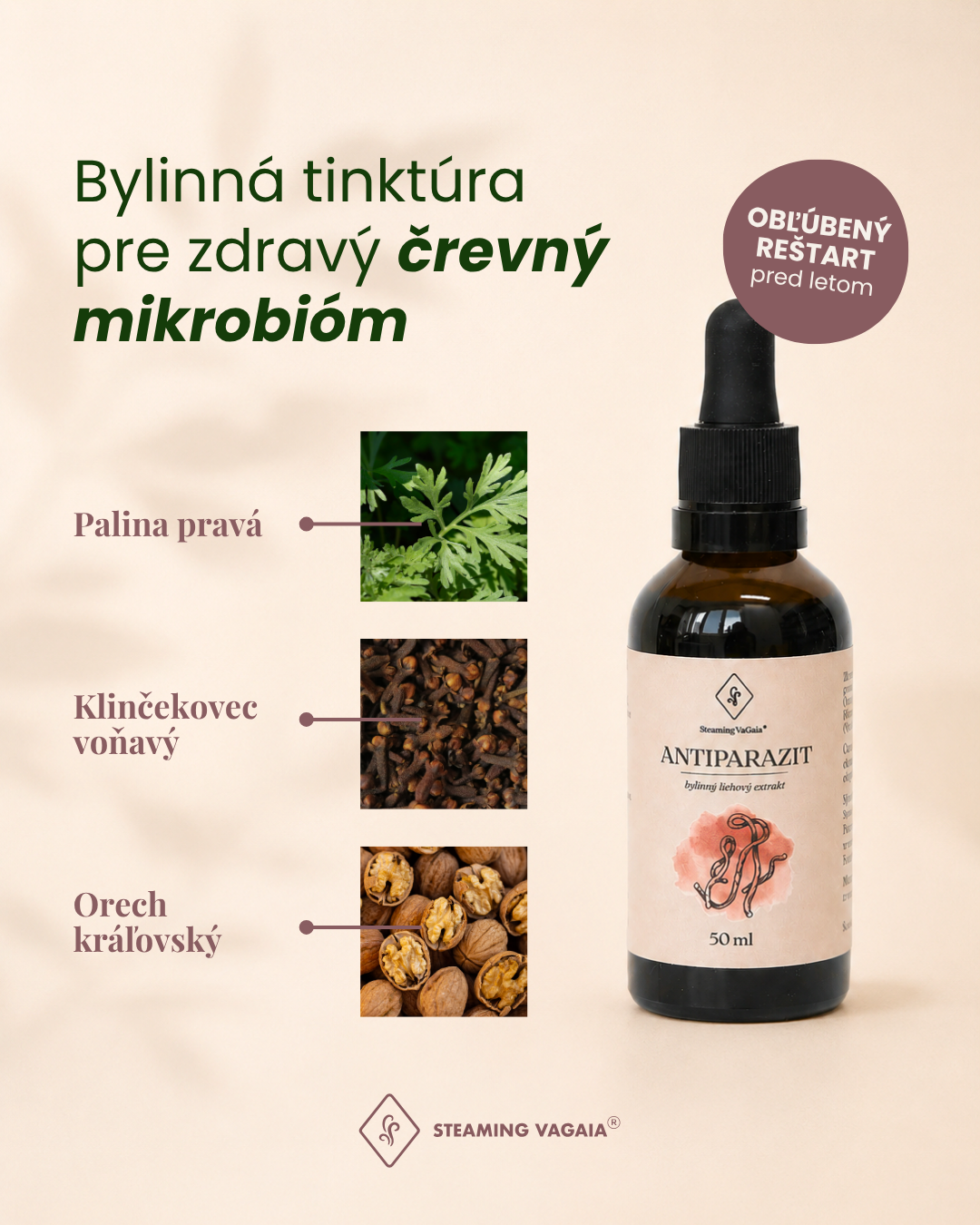 Antiparazitní tinktura